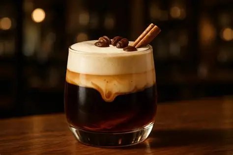 Espresso Martini auf einer Bar
